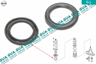 Опора / подушка переднего амортизатора / стойки ( проставка пружины верхняя )   