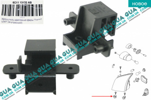 Кронштейн крепления фары ( внутренний )   