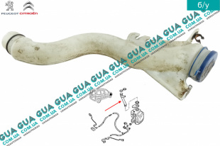 Горловина бачка стеклоомывателя ( стеклоочистителя лобового окна )   