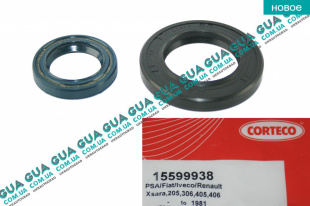 Ремкомплект рулевой рейки золотника PSA ( 29x47x6 22x32x5 ) ZF/BENDIX Peugeot / ПЕЖО PARTNER M59 2003-2008 / ПАРТНЕР М59 03-08 1.9D (1868 куб.см.)