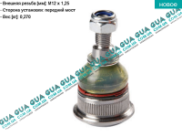 Шаровая опора нижняя Renault / РЕНО AVANTIME / ЭВАНТАЙМ 2.0 16V TURBO (1998 куб.см.)