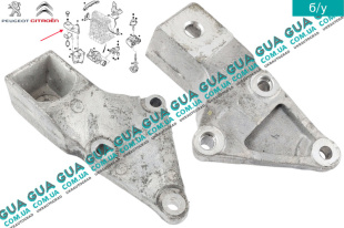 Кронштейн крепления двигателя правый   