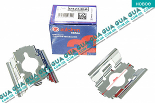 Планка суппорта / фиксатор тормозных колодок ( комплект 2 шт. ) 69мм   