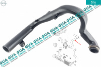 Патрубок воздуха от расходомера к турбине