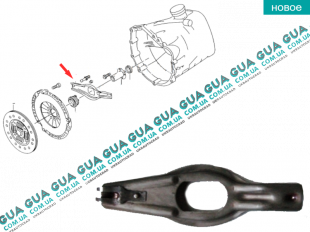 Вилка сцепления КПП   