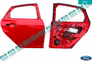 Дверь задняя правая ( седан ) RACE RED (PQ)   