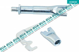 Саморегулируемый механизм / распорная планка правая задних тормозных колодок ( трещотка под барабан ) V184   