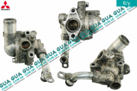 Корпус термостата / термостат / фланец охлаждающей жидкости Mitsubishi / МИТСУБИСИ PAJERO IV 2006- / ПАДЖЕРО 4 06- 3.2DI-D (3200 куб.см.)