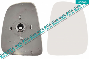 Вкладыш зеркала заднего вида правый без подогрева Ford / ФОРД TRANSIT 1985-2000 / ТРАНЗИТ 85-00 2.5TD (2496 куб.см.)