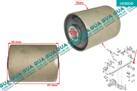 Втулка / сайлентблок задней рессоры задняя 1 шт