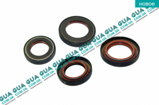 Сальник полуоси правой 32х50х10 / левой 40х58х10 ( комплект 2 шт. )   