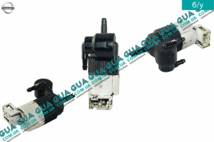 Водяной насос, система очистки окон ( моторчик бачка стеклоомывателя ) Nissan / НИССАН ALMERA N16 / АЛЬМЭРА Н16 2.2 DCI ( 2184 куб.см.)