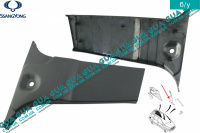 Внутренняя обшивка ( молдинг ) накладка стойки средней левой нижняя часть SsangYong / САНГЙОНГ KYRON 2.0XDI (1998 куб.см.)