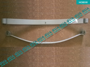 Рессора задняя ( однолистовая / метал ) 23мм   