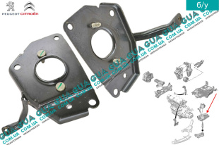Кронштейн крепления подушки / опоры КПП / двигателя ( левый )   