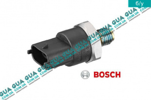 Датчик давления топлива в рейке ( Редукционный клапан ) Volvo / ВОЛЬВО S40 2000-2003 1.9DI (1870 куб.см.)