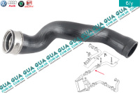 Патрубок интеркулера ( верхний )