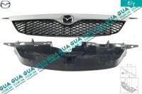 Решетка радиатора Mazda / МАЗДА 323 F 1998-2004 1.4 (1324 куб.см.)
