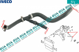 Патрубок / шланг системы охлаждения   