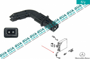 Датчик внутренней температуры салона ( для климат-контроля ) без кабеля   