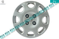Колпак колесный R14 ( крышка диска ) 1шт Peugeot / ПЕЖО 206 1.9D (1868 куб.см.)