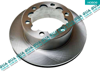 Тормозной диск вентилируемый задный ( 5.0 t )