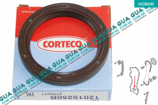 Сальник коленвала передний ( уплотняющее кольцо коленчатого вала ) 40х50х7   