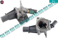 Корпус термостата / термостат / фланец охлаждающей жидкости Ford / ФОРД KA / КА 1.3TDCI (1248 куб.см.)