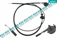 Трос открытия капота L 2400 мм