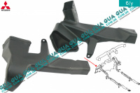Воздуховод отопителя / печки салона передний левый Mitsubishi / МИТСУБИСИ PAJERO IV 2006- / ПАДЖЕРО 4 06- 3.2DI-D (3200 куб.см.)