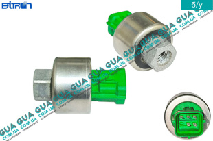 Датчик давления кондиционера Fiat / ФИАТ BRAVO I 1996-2001 / БРАВО 1 1.9JTD (1910 куб.см.)