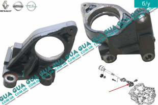 Кронштейн промвала ( подвесного подшипника / полуоси )   