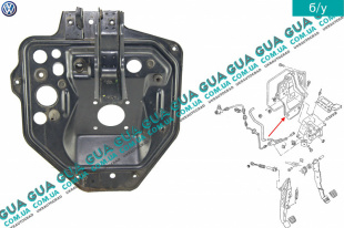 Блок крепления педалей сцеления / тормоза, педальний узел ( кронштейн )   