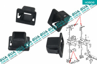Направляющая стопора задней двери ( фиксатор замка ) 1шт Ford / ФОРД TRANSIT 1985-2000 / ТРАНЗИТ 85-00 2.0 (1993 куб.см)