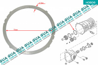 Упорная шайба направляющего фланца выжимного подшипника