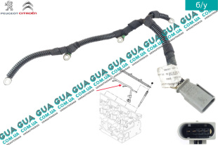 Провод свечи накаливания ( шина свечей накала  )   