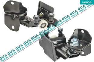 Ролик боковой правой сдвижной двери средний   