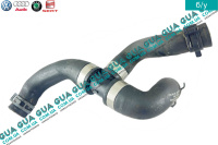 Патрубок системы охлаждения ( шланг , тройник ) ДЕФЕКТ VW / ВОЛЬКС ВАГЕН TRANSPORTER V 2003- / ТРАНСПОРТЕР 5 03- 2.0TDI (1968 куб.см.)