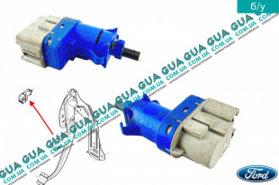 Датчик ( кнопка ) включения / выключения  сигнала торможения / стоп-сигнала ( лягушка ) 4 контакта   