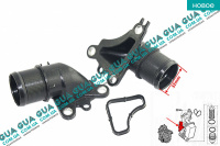 Фланец / тройник масляного охладителя Nissan / НИССАН X-Trail T31 / ИКС-ТРЭЙЛ Т31 2.0dCi (1995 куб. см.)