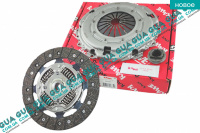 Комплект сцепления D235mm ( диск фередо / корзина  55/66kw ) количество зубов 18