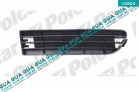 Решетка в бампер левая Audi / АУДИ A6 1994-1997 2.5TDI (2461 куб.см.)