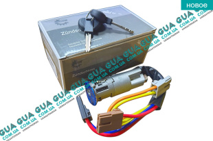 Замок зажигания ( контактная группа / Замок вала рулевого колеса )   