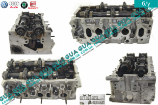 Головка блока цилиндров ( ГБЦ ) в сборе Seat / СЕАТ TOLEDO II 1999-2006 2.3 V5 (2324 куб.см.)