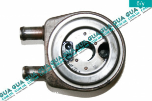 Масляный радиатор ( охладитель / теплообменник масла ) ширин. 48 мм Volvo / ВОЛЬВО V40 2000-2004 1.9DI (1870 куб.см.)