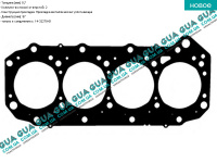 Прокладка головки блока цилиндров (ГБЦ) 2 метки Renault / РЕНО MASCOTT 2004-2010 / МАСКОТ 04-10 3.0TDI (2953 куб.см.)