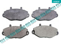 Тормозные колодки передние Ford / ФОРД TRANSIT 1985-2000 / ТРАНЗИТ 85-00 2.0 (1993 куб.см)