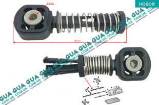 Фиксатор / наконечник троса КПП ( кулисы )   