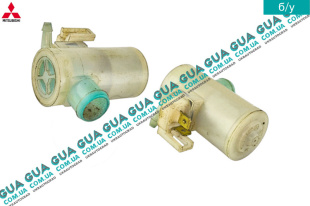 Водяной насос / система очистки окон ( моторчик бачка стеклоомывателя ) лобового стекла Mitsubishi / МИТСУБИСИ PAJERO III 2000-2006 / ПАДЖЕРО 3 00-06 2.5TD 4WD (2477 куб.см.)