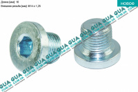 Маслосливная пробка поддона / болт  (М14x1.25)